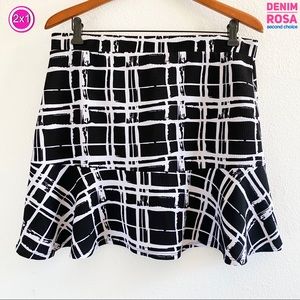 2️⃣✖️1️⃣ Fit & flare skirt